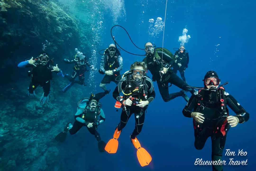 Diving with Bluewater Diving with Bluewater