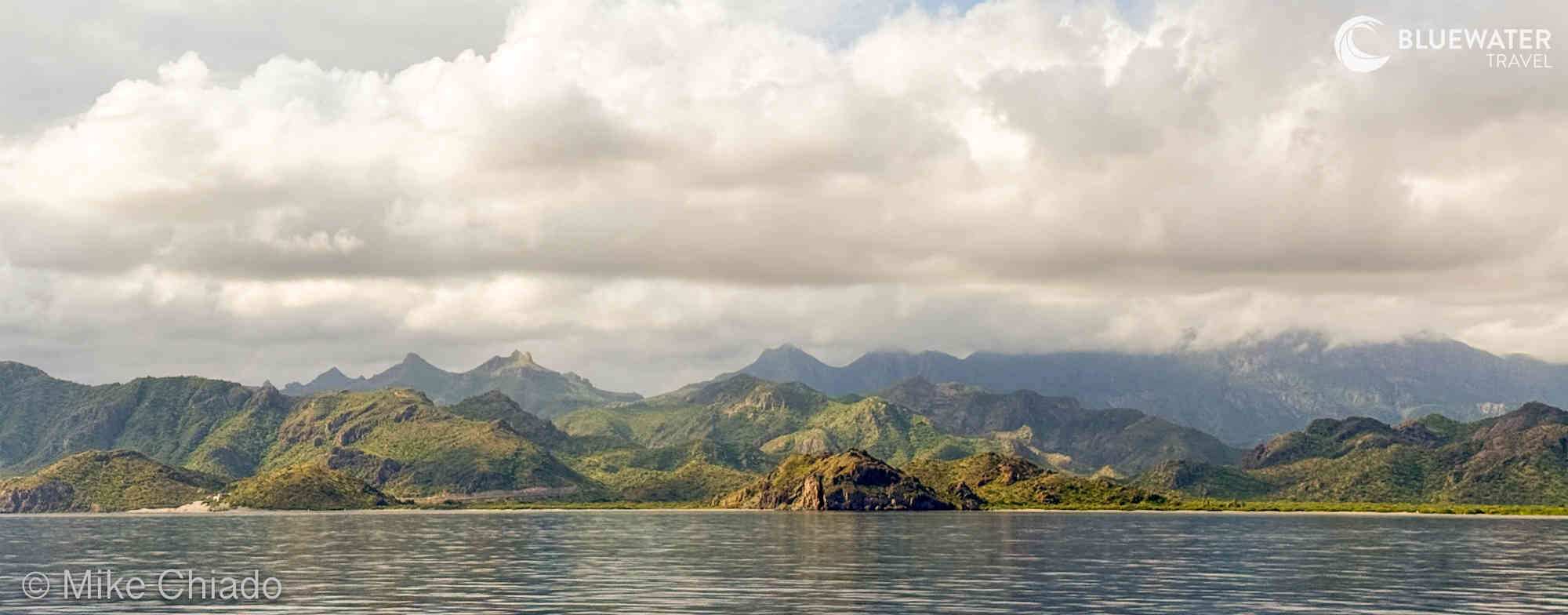 Beutiful view in the Sea of Cortez