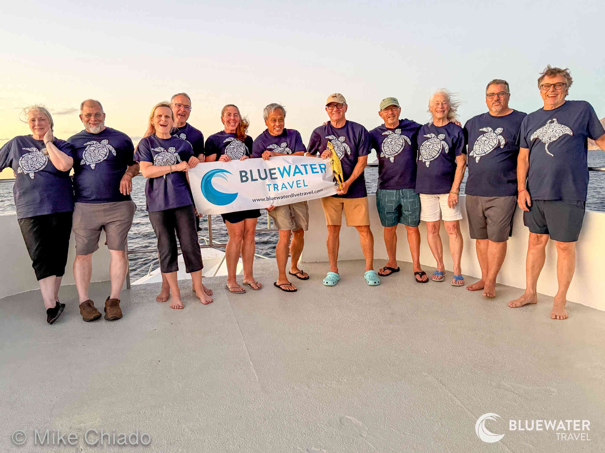 Happy guests of a Bluewater Workshop