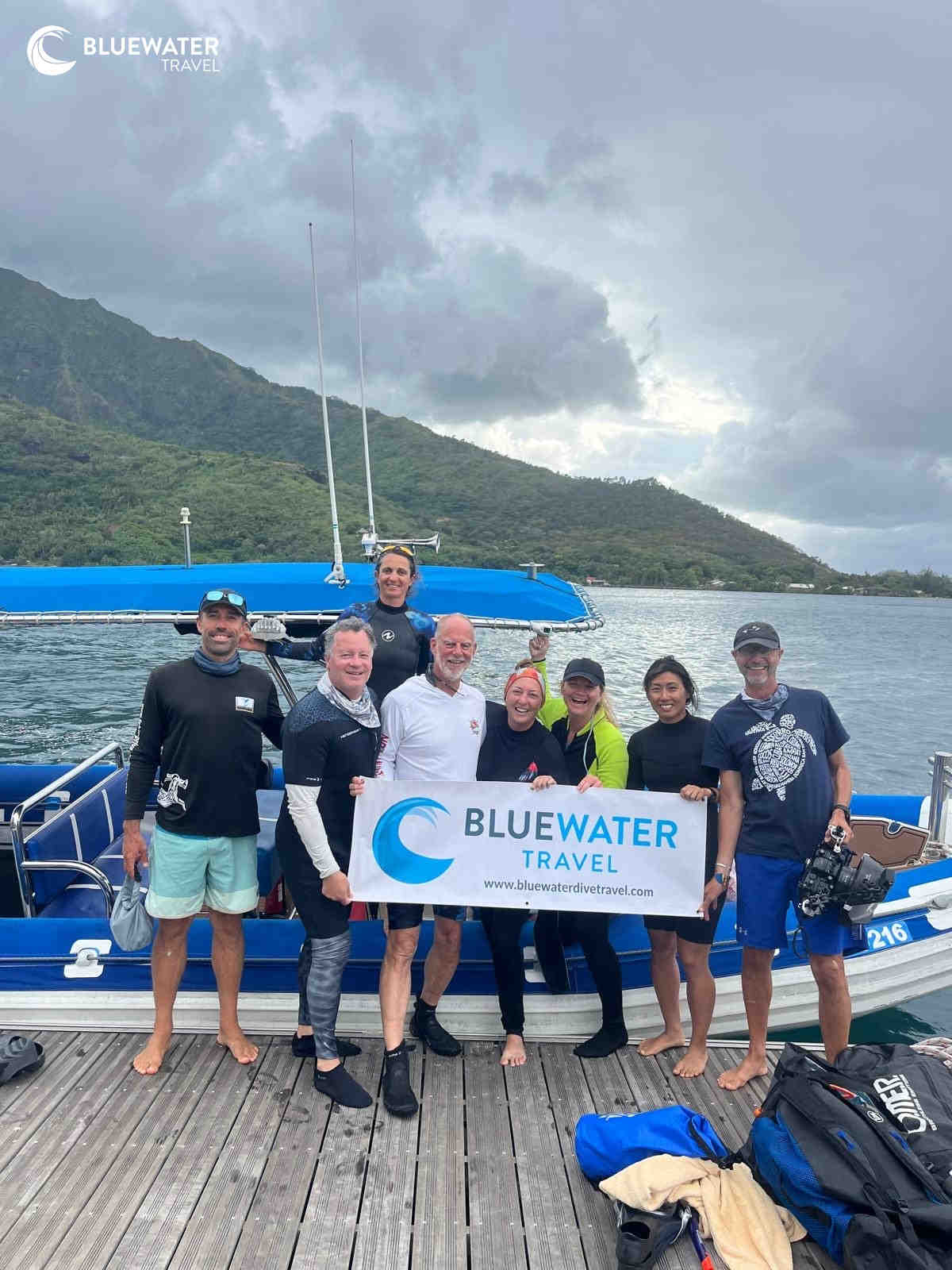 Happy Bluewater guests