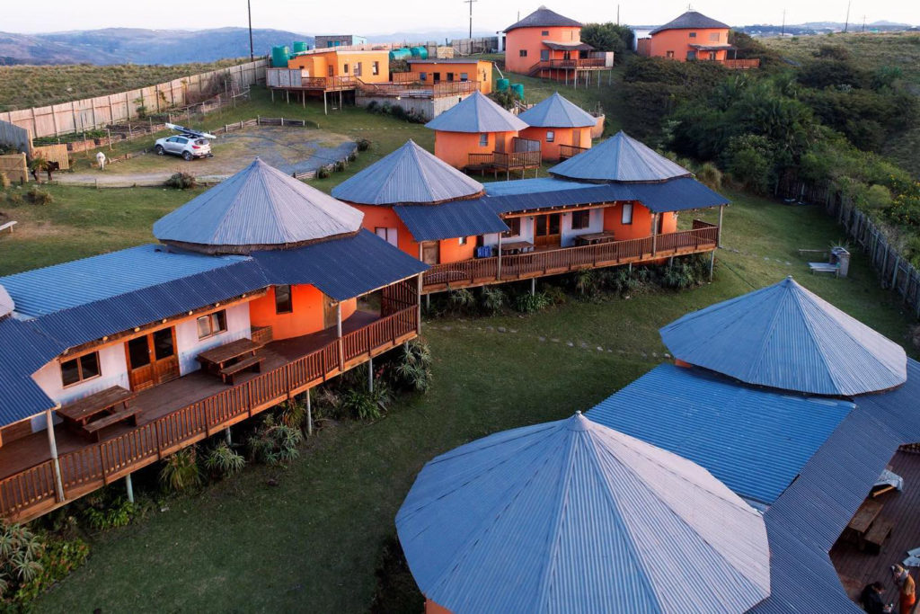 Swell Eco Lodge buildings