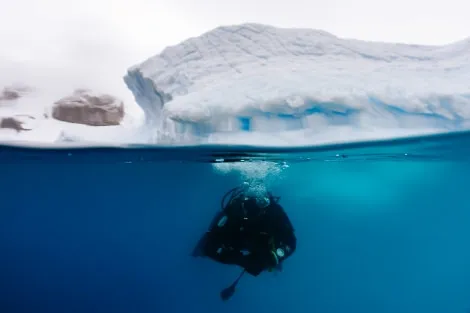 Polar diving in Antarctica