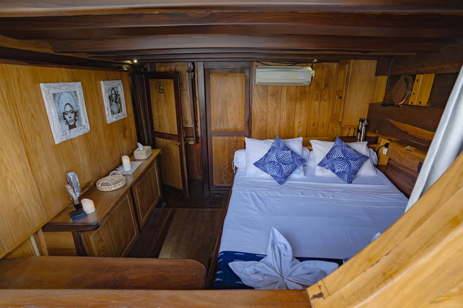 Double bed accommodation