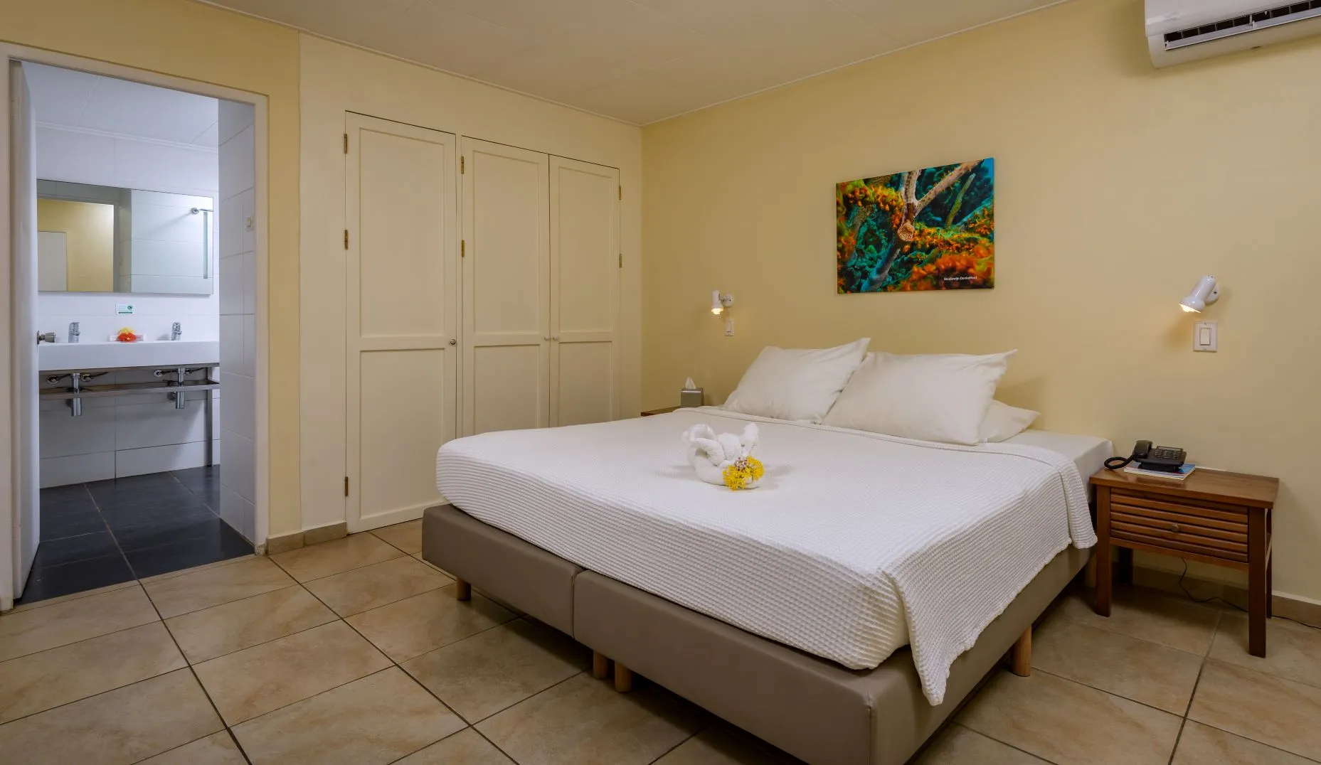 Bedroom at Buddy Dive Resort
